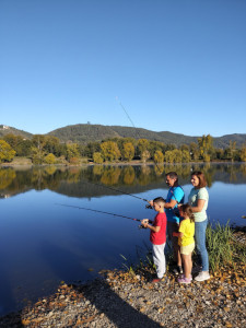 Pêche en famille